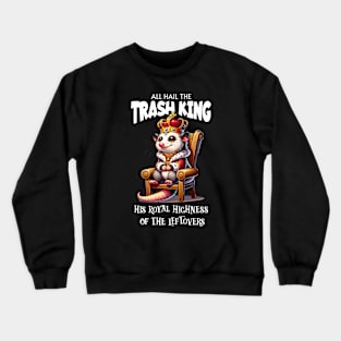 Trash King: His Royal Highness of the Leftovers Crewneck Sweatshirt
